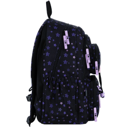Backpack GOPACK STARS 42x30x19.5cm multicolored, black