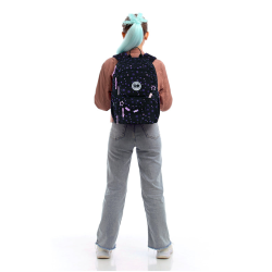 Backpack GOPACK STARS 42x30x19.5cm multicolored, black