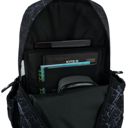 Kuprinė GOPACK 42x30x19,5cm juodos sp.