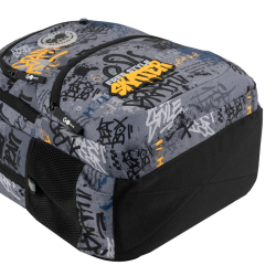 Backpack GOPACK FREE STYLE 40x30x15cm, patterned, grey
