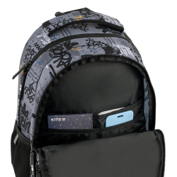 Kuprinė GOPACK FREE STYLE 40x30x15cm, marga, pilkos sp.