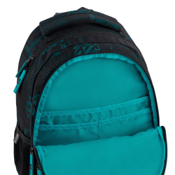 Backpack GOPACK FUTURE 40x30x15cm, patterned, black