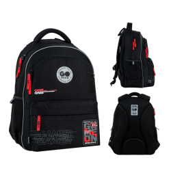 Backpack GOPACK BORN TO WIN 41x29x17cm, black
