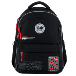 Backpack GOPACK BORN TO WIN 41x29x17cm, black