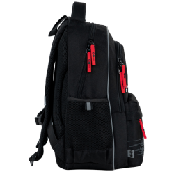 Kuprinė GOPACK BORN TO WIN 41x29x17cm, juodos sp.
