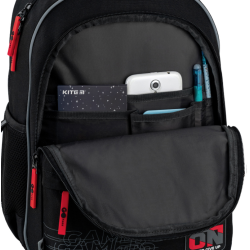 Backpack GOPACK BORN TO WIN 41x29x17cm, black