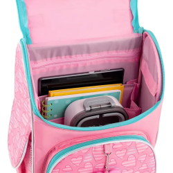 Backpack for primary school students GOPACK 34x26x13cm, pink