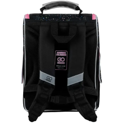 Backpack for primary school children GOPACK 34x26x13cm, patterned, black