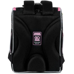 Backpack for primary school children GOPACK 34x26x13cm, patterned, black