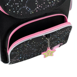Backpack for primary school children GOPACK 34x26x13cm, patterned, black