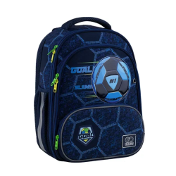Backpack for primary school students GOPACK 38x28x15cm, colorful, blue