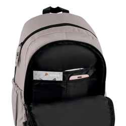 Backpack GOPACK 44.5x23x19.5cm black, brown
