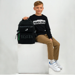 Kuprinė KITE SKATER 39x28x12,5cm juodos sp.