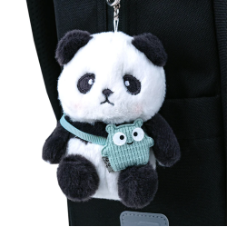 Primary School Backpack KITE PANDA LOVE 39.5x29x13cm Black