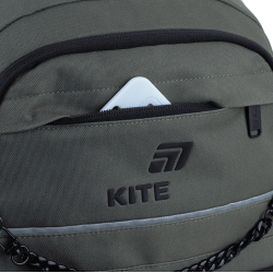 Backpack KITE TOKYO VIBE 39.5x29x13cm, grey