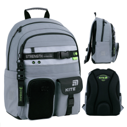 Kuprinė KITE URBAN 39,5x29x13cm pilkos sp.