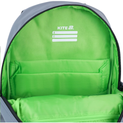 Kuprinė KITE URBAN 39,5x29x13cm pilkos sp.