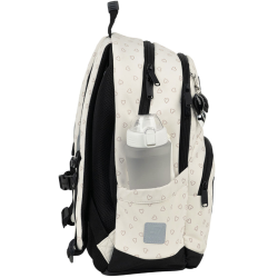 Kuprinė KITE SHIMMER SMILE 40x29x14cm, kreminės sp.