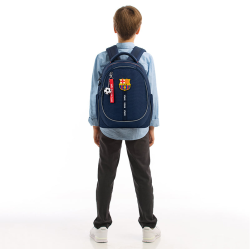 Kuprinė KITE FC BARCA 38x28x16cm mėlynos sp.