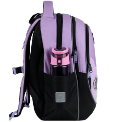 Kuprinė KITE CRUSH 38x28x16cm juodos, violetinės sp.