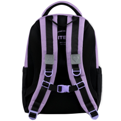 Kuprinė KITE CRUSH 38x28x16cm juodos, violetinės sp.