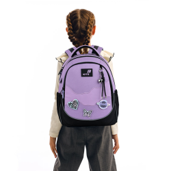 Backpack KITE CRUSH 38x28x16cm black, purple
