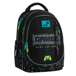 Backpack KITE PLAY THE GAME 38x28x16cm multicolored/black