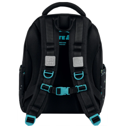 Backpack KITE PLAY THE GAME 38x28x16cm multicolored/black