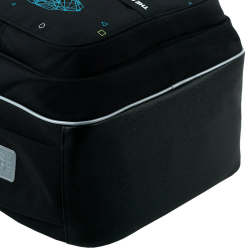 Backpack KITE NEXT LEVEL 39x29.5x14.2cm patterned, black