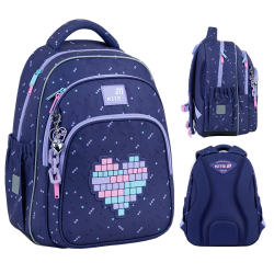 Backpack KITE TYPE LOVE 39x29.5x14.2cm multicolored, purple