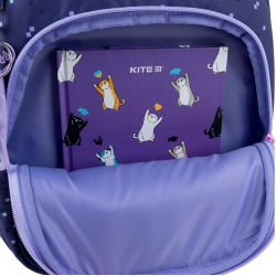 Backpack KITE TYPE LOVE 39x29.5x14.2cm multicolored, purple