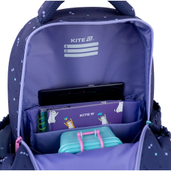 Backpack KITE TYPE LOVE 39x29.5x14.2cm multicolored, purple