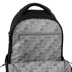 Backpack KITE BLACK CHARM 42x29x17cm, black