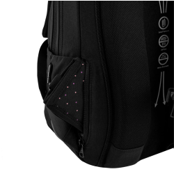 Kuprinė KITE BLACK CHARM 42x29x17cm, juodos sp.