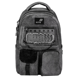 Backpack KITE DARKNESS 42x29x17cm gray