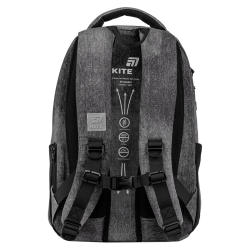 Backpack KITE DARKNESS 42x29x17cm gray