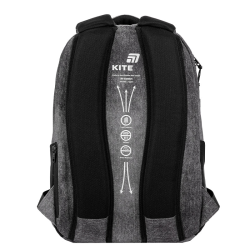 Backpack KITE DARKNESS 42x29x17cm gray