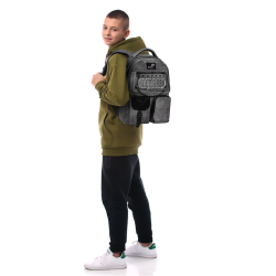 Backpack KITE DARKNESS 42x29x17cm gray