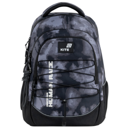 Backpack KITE DISCOVER 42x29x20cm, patterned, black