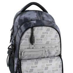 Backpack KITE DISCOVER 42x29x20cm, patterned, black