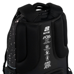 Backpack KITE HOLOGRAPHIC 42x29x20cm, multicolored, black