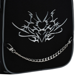 Backpack KITE GOTHIC ELEGANCE 43x33x23cm, black