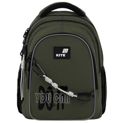 Backpack KITE TRUST YOURSELF 40x29x17cm, khaki