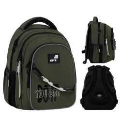 Backpack KITE TRUST YOURSELF 40x29x17cm, khaki