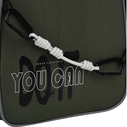 Backpack KITE TRUST YOURSELF 40x29x17cm, khaki