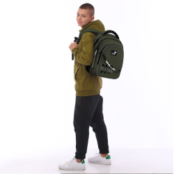 Backpack KITE TRUST YOURSELF 40x29x17cm, khaki