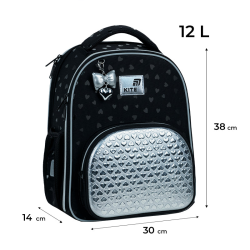 Backpack KITE 38x30x14cm, black