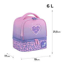 Lunch Cooler Bag KITE HW 6L, Multicolored, Purple