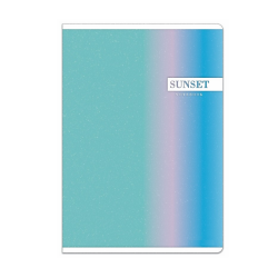 Sąsiuvinis SUNSET A5 80g 12l linija