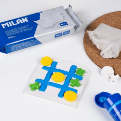 Modeling clay MILAN 500g white color